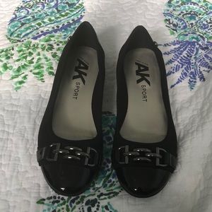 Anne Klein Sport Black Flats